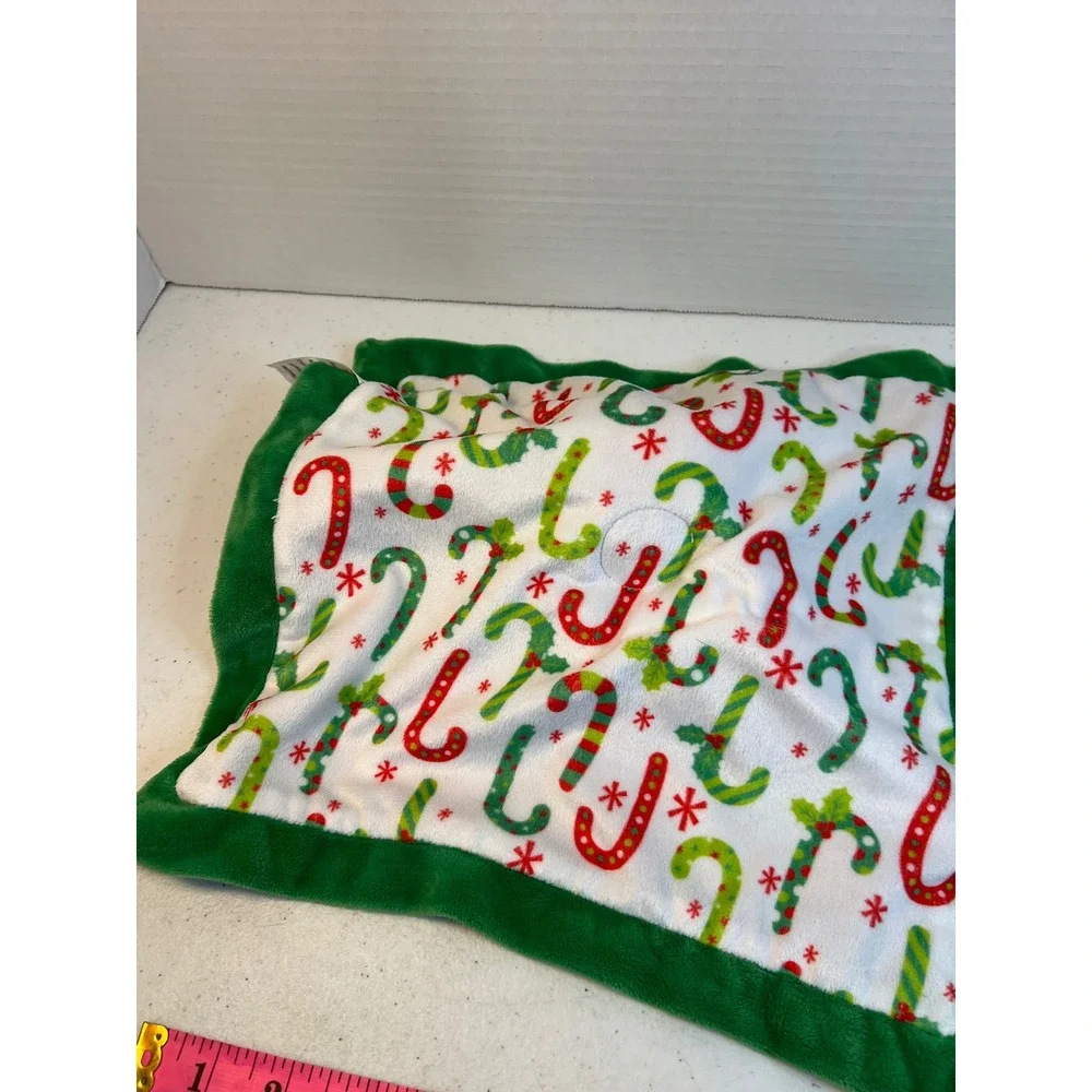 Baby Essentials My First Christmas Reindeer Security Blanket Candy Cane Lovey